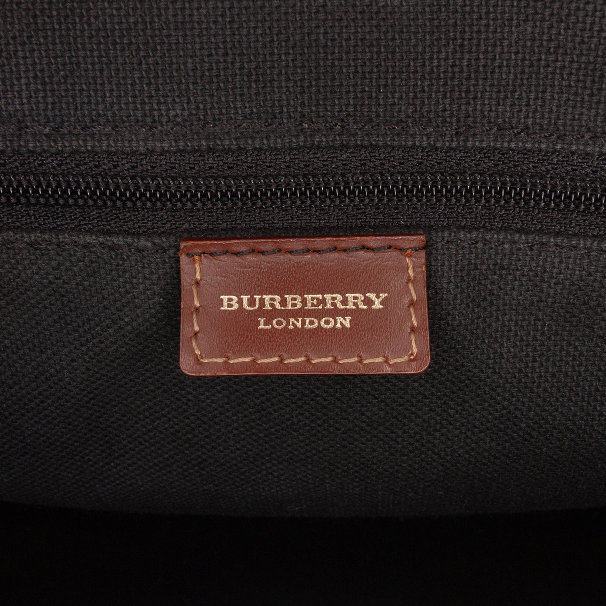 Haymarket Check Coated Canvas Handbag