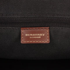 Haymarket Check Coated Canvas Handbag