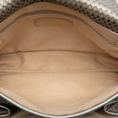 Small Perforated Calfskin Up In The Air Flap