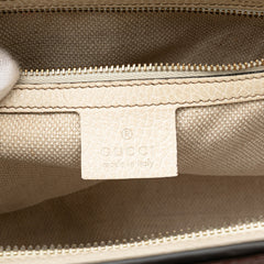 Medium Tricolor Pebbled Calfskin Soho Convertible Top Handle Bag