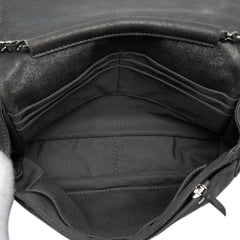 CC Quilted Iridescent Calfskin Single Flap