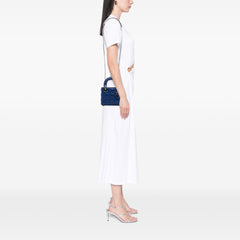 Mini Lambskin Cannage Lady Dior