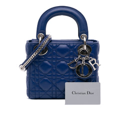 Mini Lambskin Cannage Lady Dior