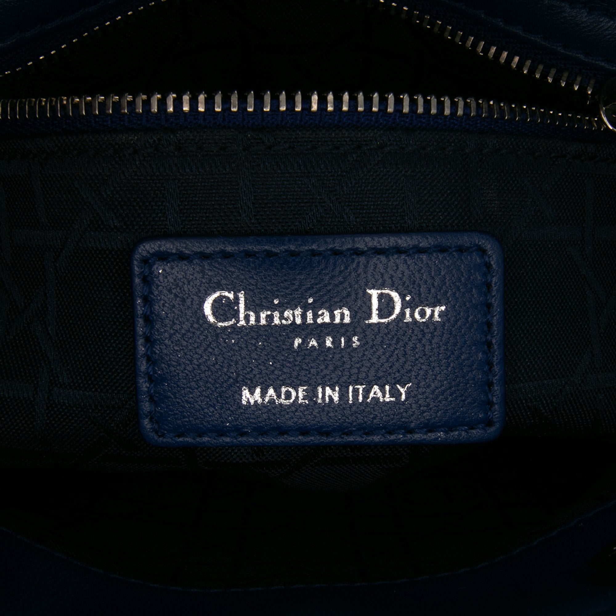 Mini Lambskin Cannage Lady Dior