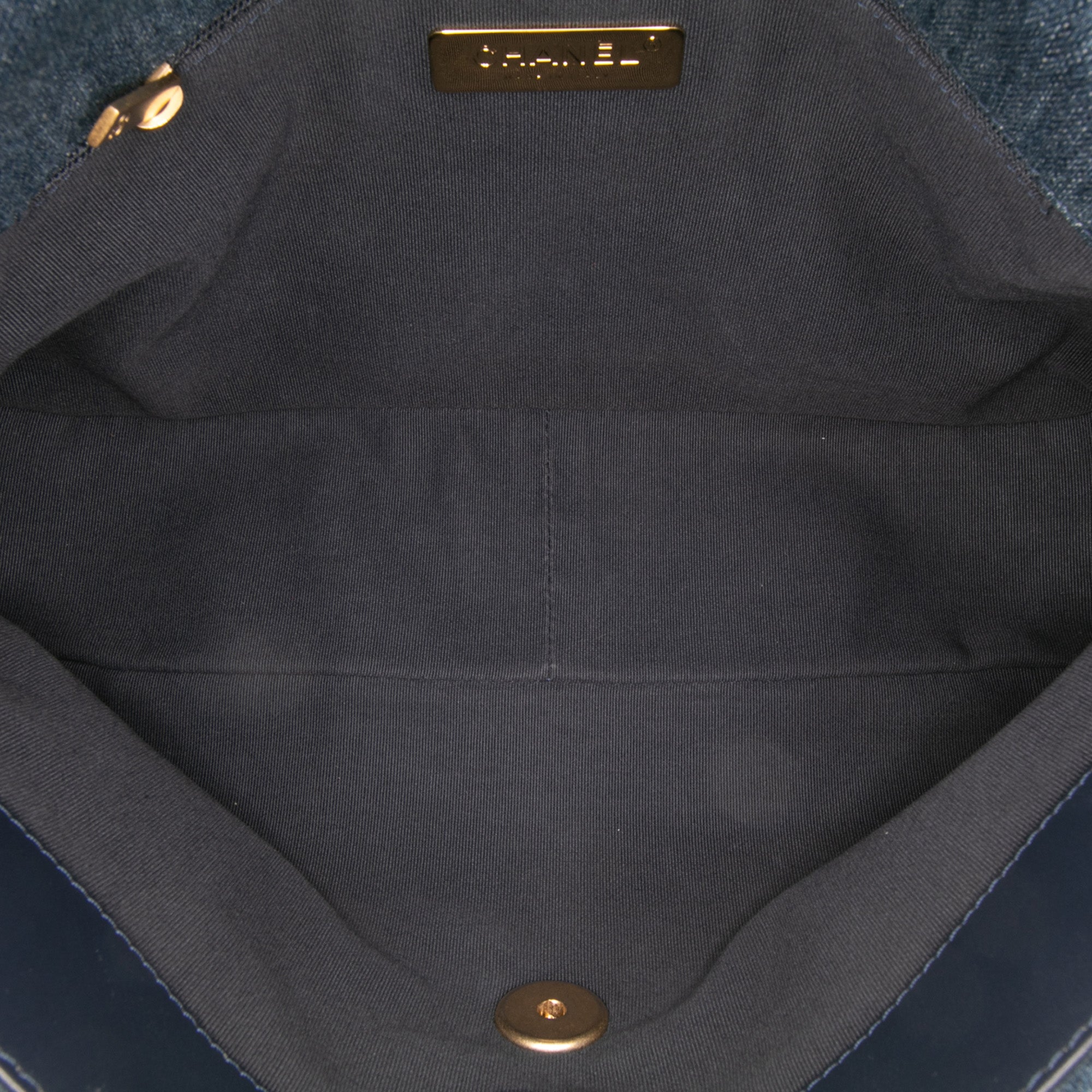 Large Denim 19 Flap