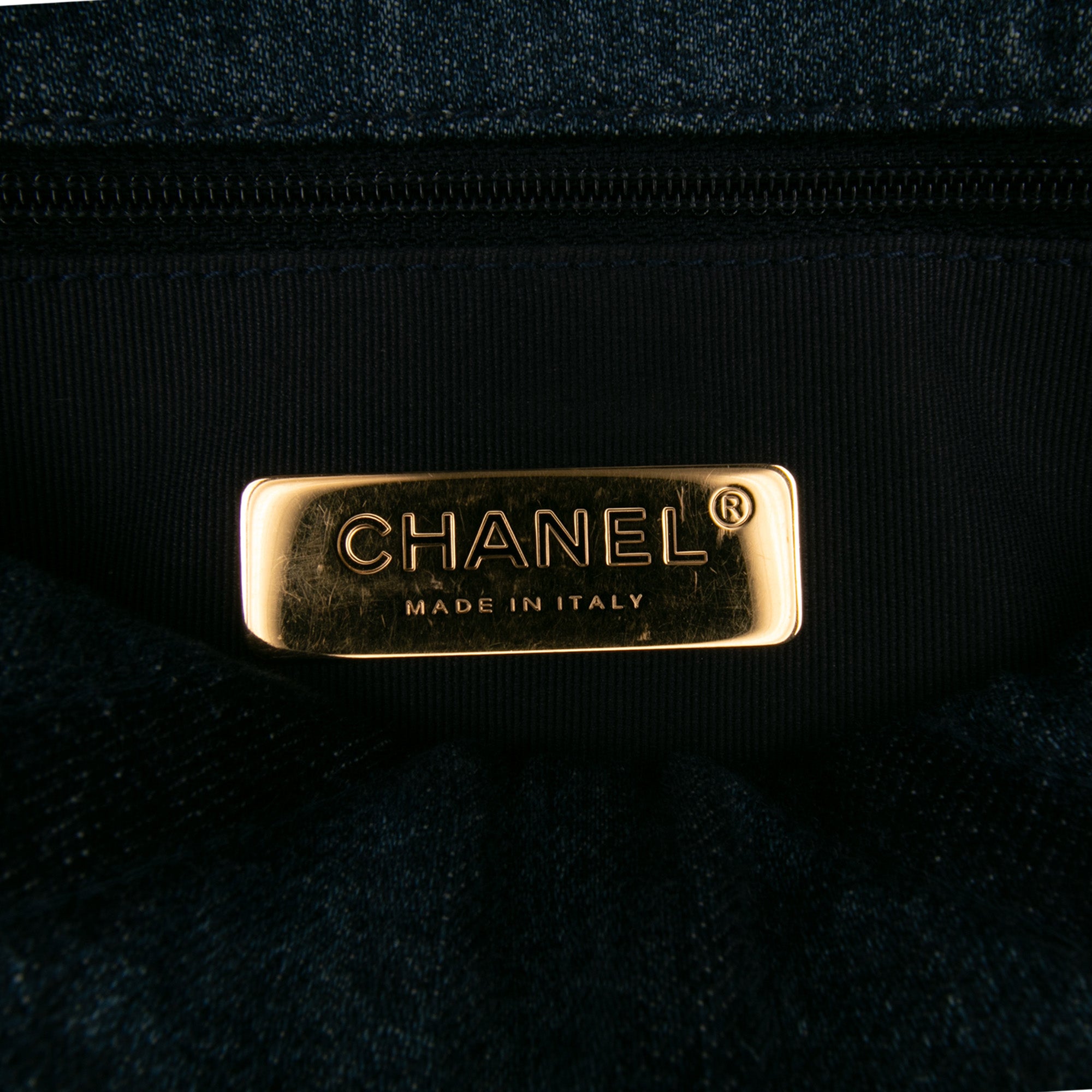 Large Denim 19 Flap
