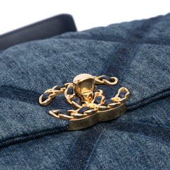 Large Denim 19 Flap