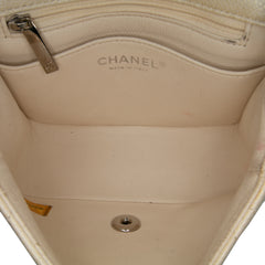 Mini Square Classic Caviar Single Flap