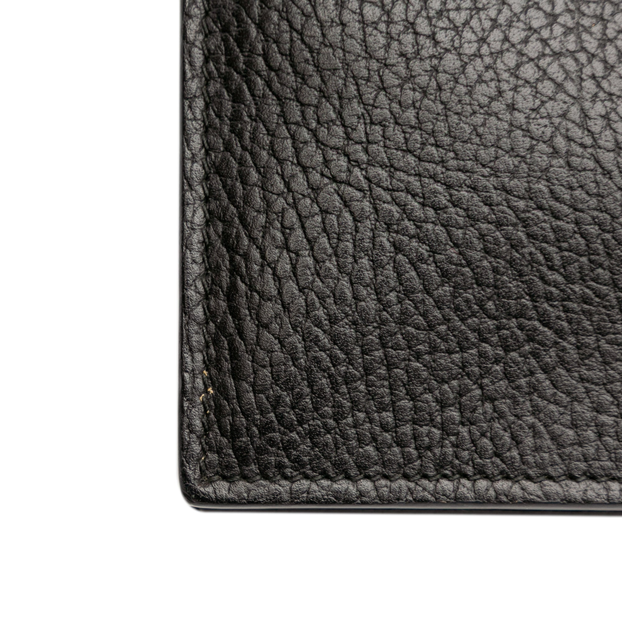 Leather Interlocking G Dollar Wallet on Chain