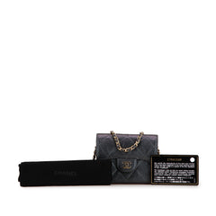 Small Iridescent Caviar Single Flap