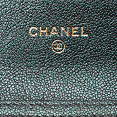 Small Iridescent Caviar Single Flap