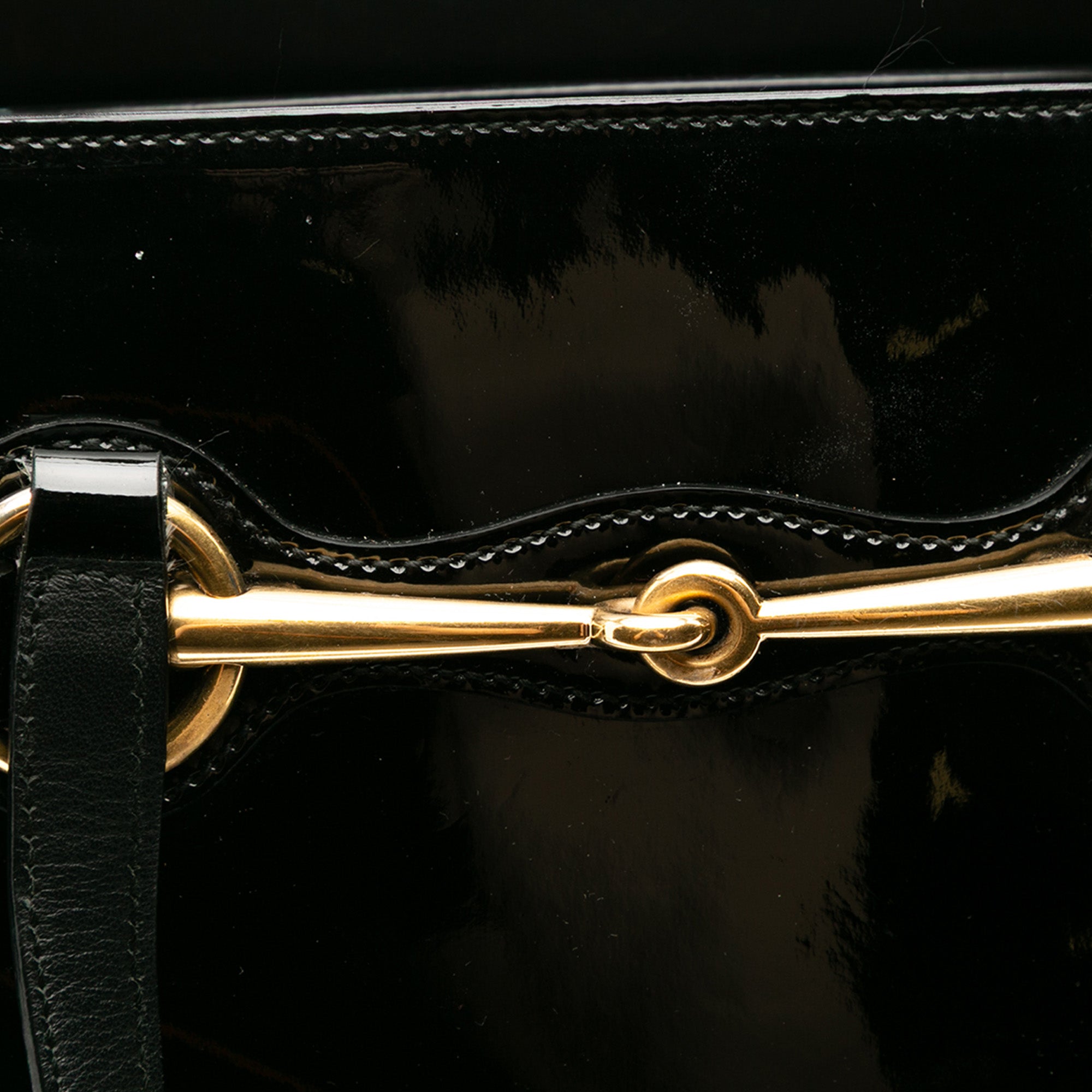 Patent Bright Bit Satchel
