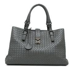 Medium Nappa Intrecciato Roma Satchel