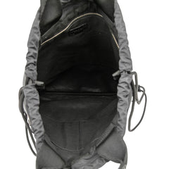 Nylon Logo Drawstring Backpack