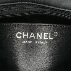 Mini Square Classic Patent Single Flap