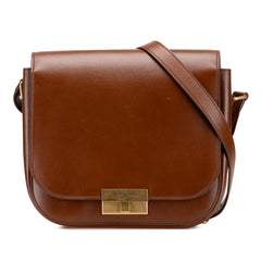 Leather Betty Flap Pouch Bag