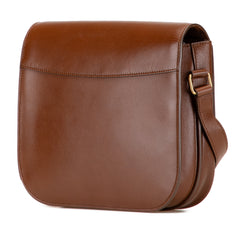 Leather Betty Flap Pouch Bag