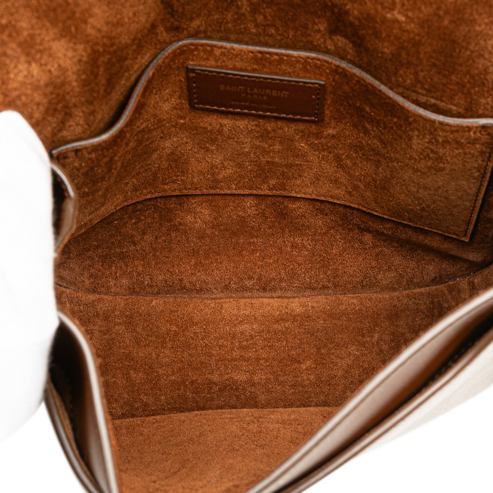 Leather Betty Flap Pouch Bag