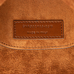 Leather Betty Flap Pouch Bag