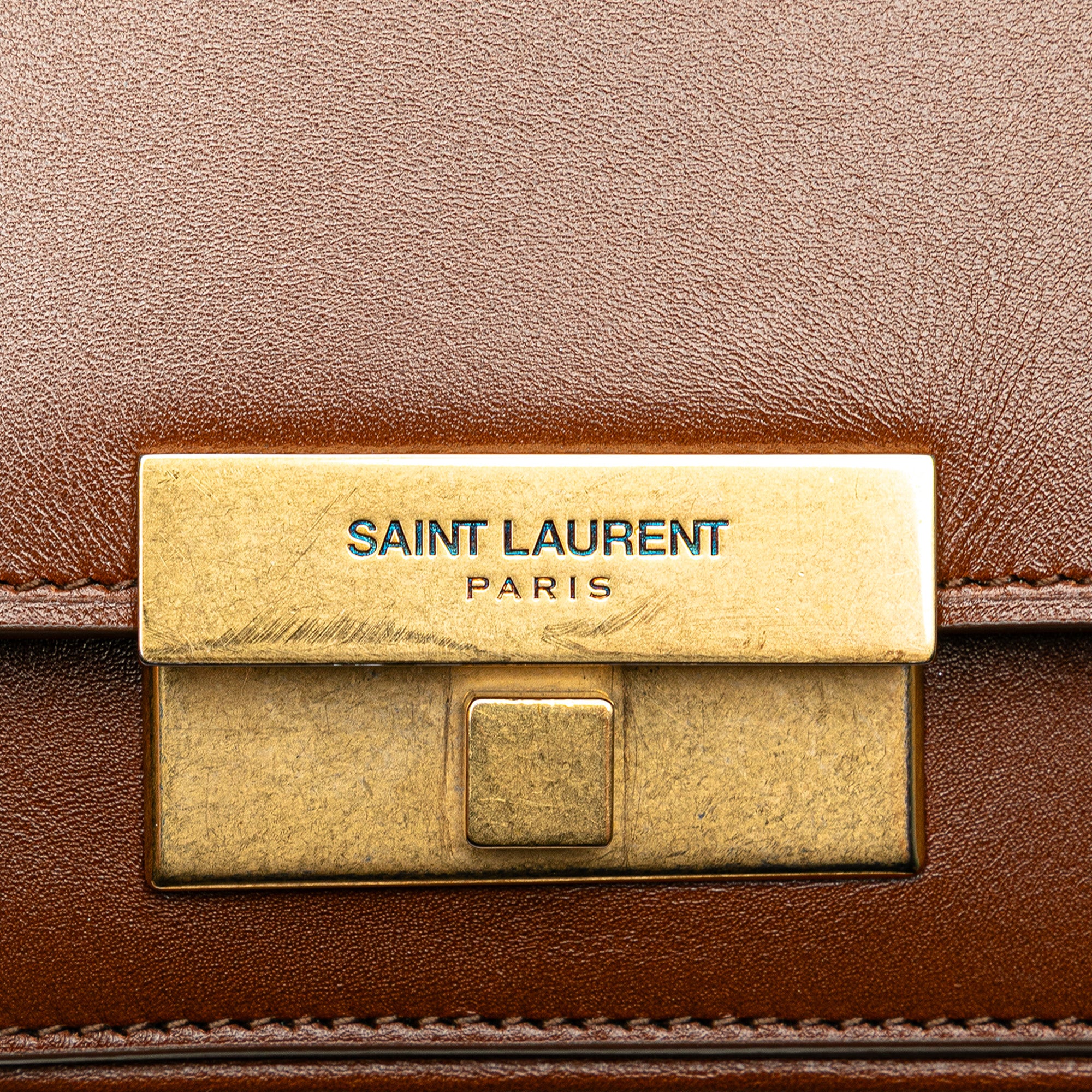 Leather Betty Flap Pouch Bag