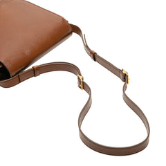 Leather Betty Flap Pouch Bag
