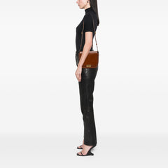 Leather Betty Flap Pouch Bag