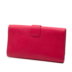 Leather Chyc Ligne Clutch