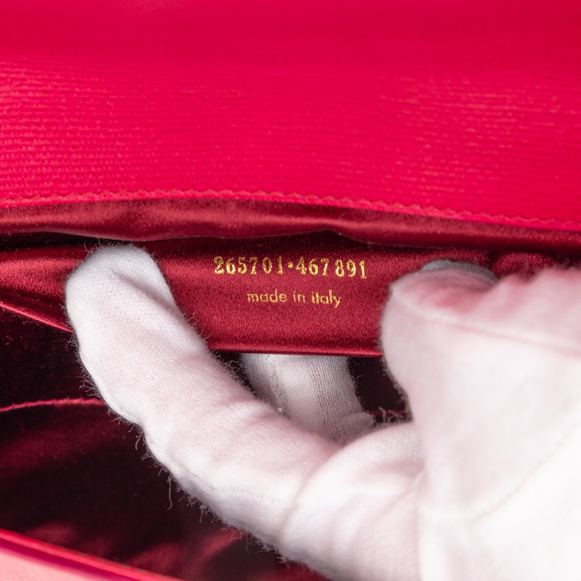 Leather Chyc Ligne Clutch