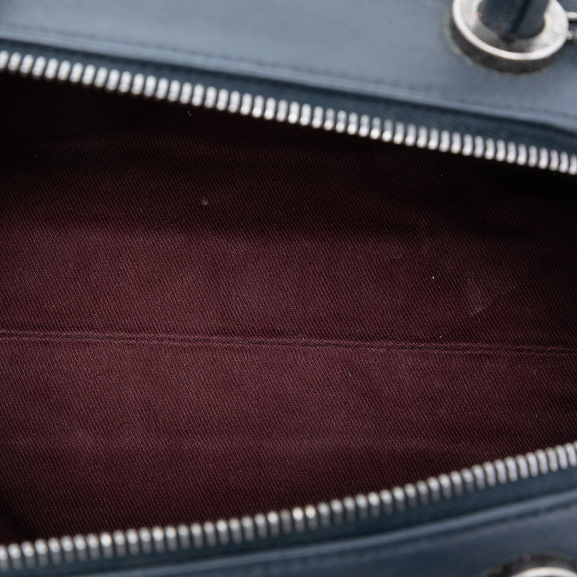 CC Woven Calfskin Bowling Bag