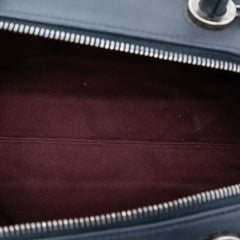 CC Woven Calfskin Bowling Bag