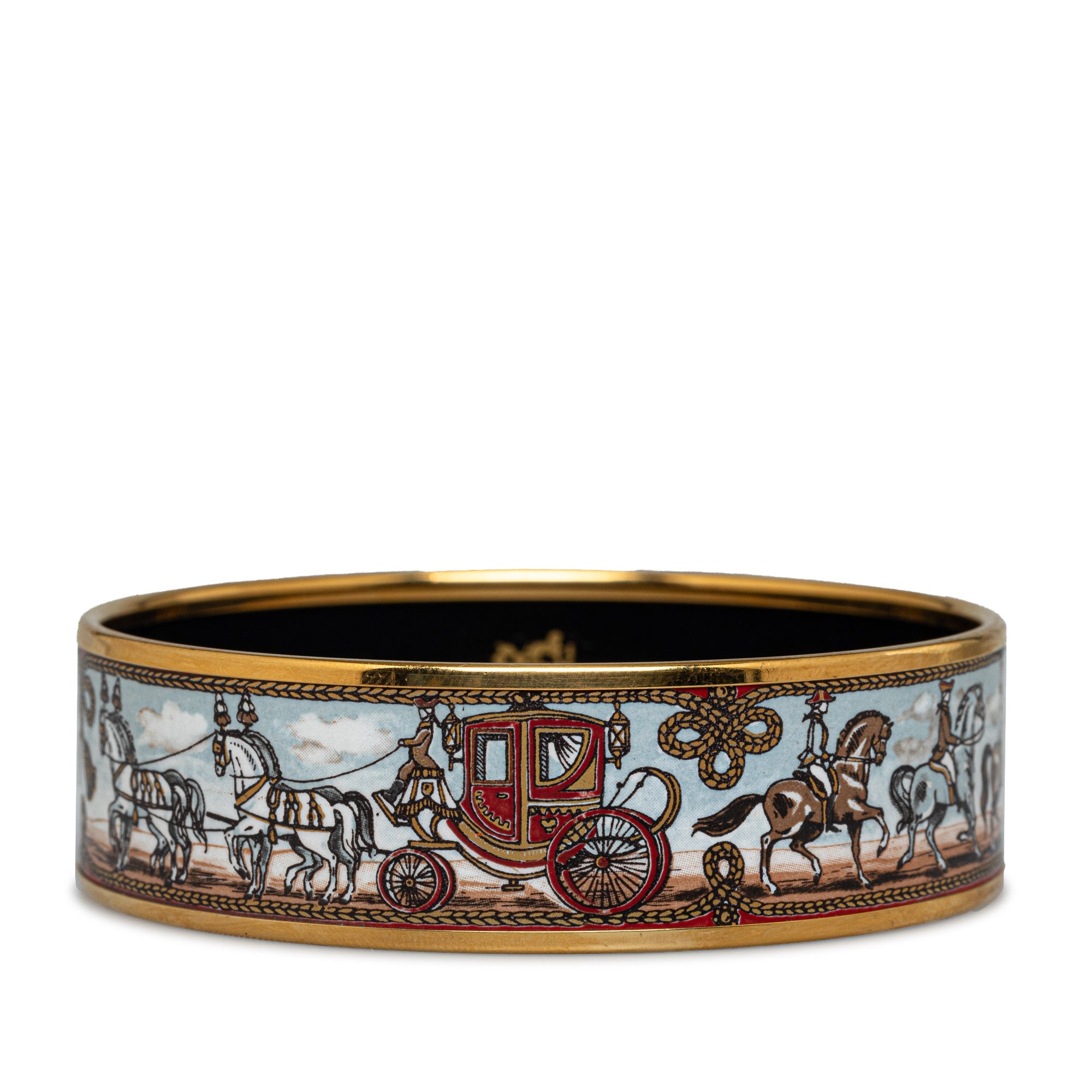 Wide Enamel Bangle_0