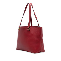 Vitello Daino Canapa Logo Tote