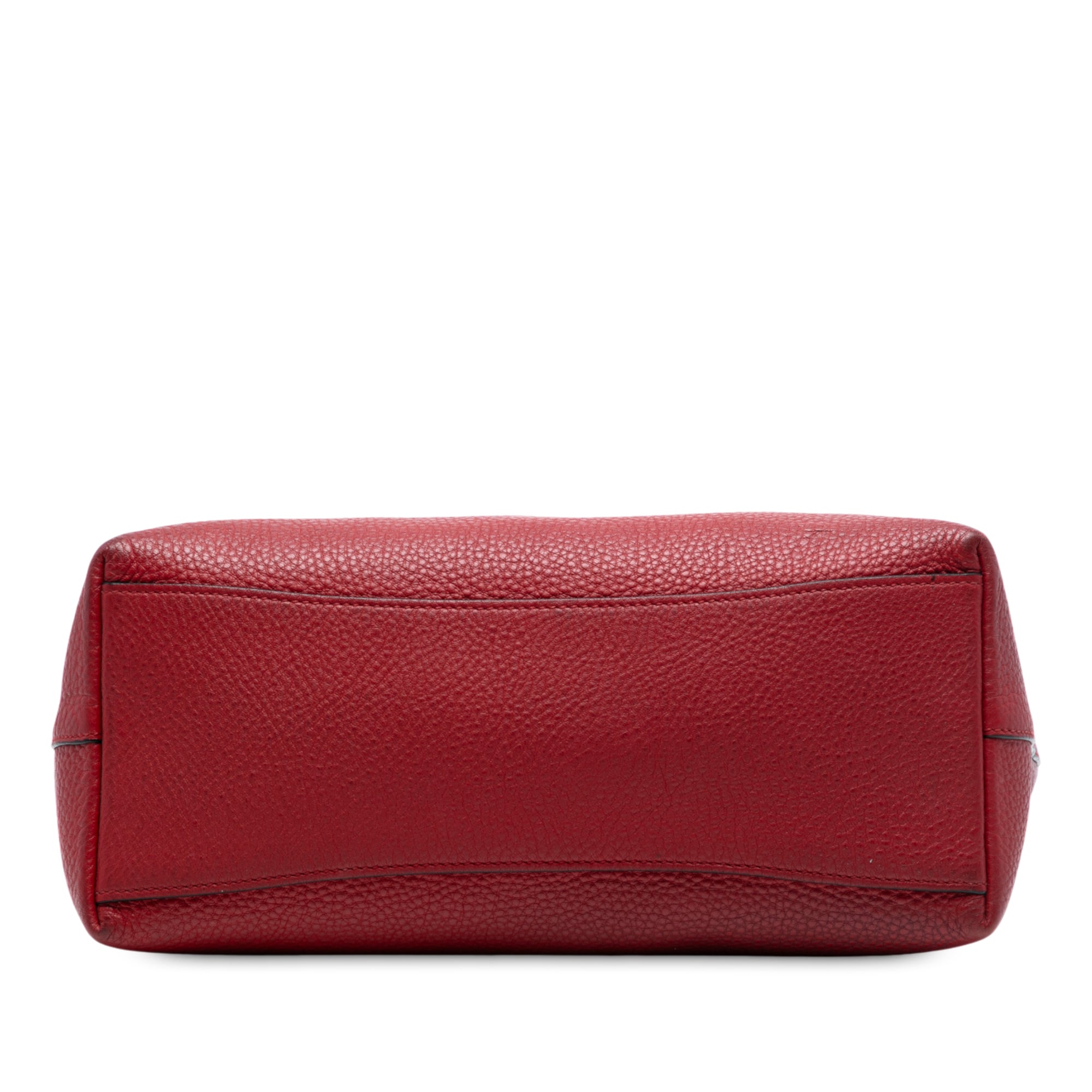 Vitello Daino Canapa Logo Tote