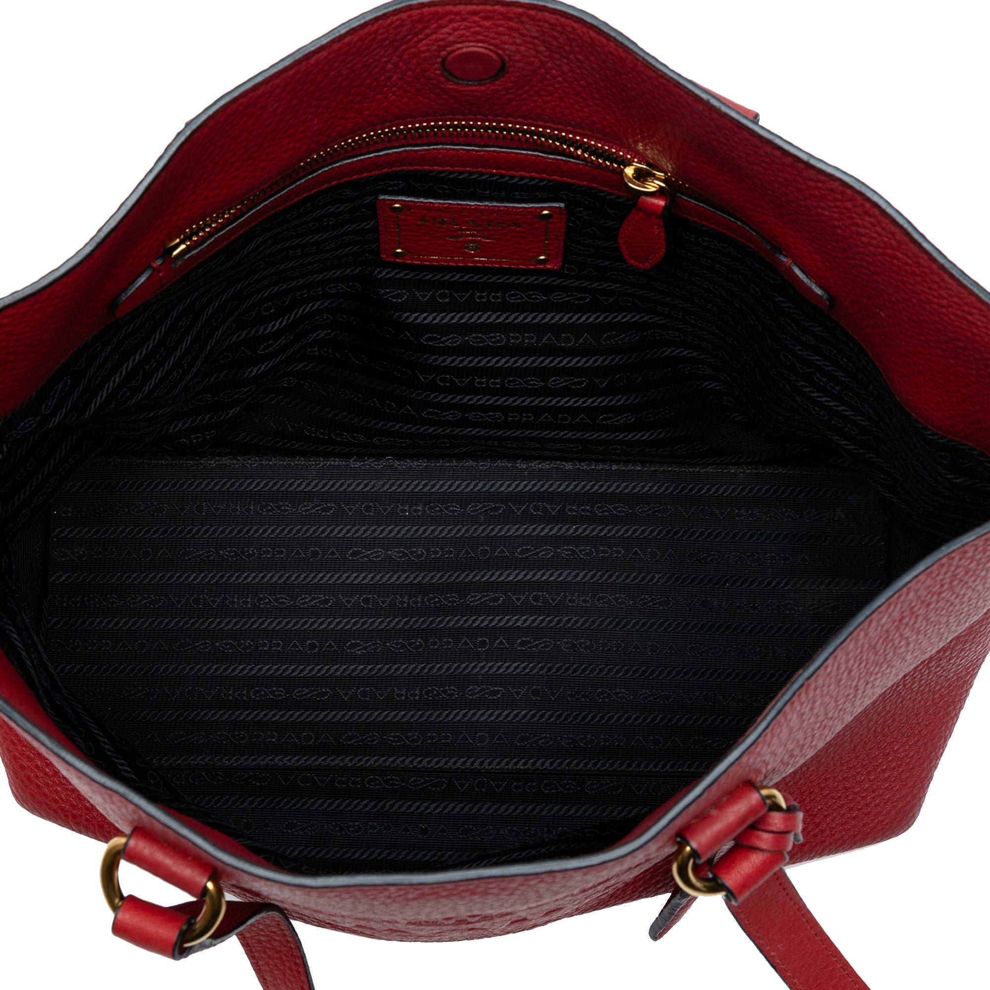 Vitello Daino Canapa Logo Tote