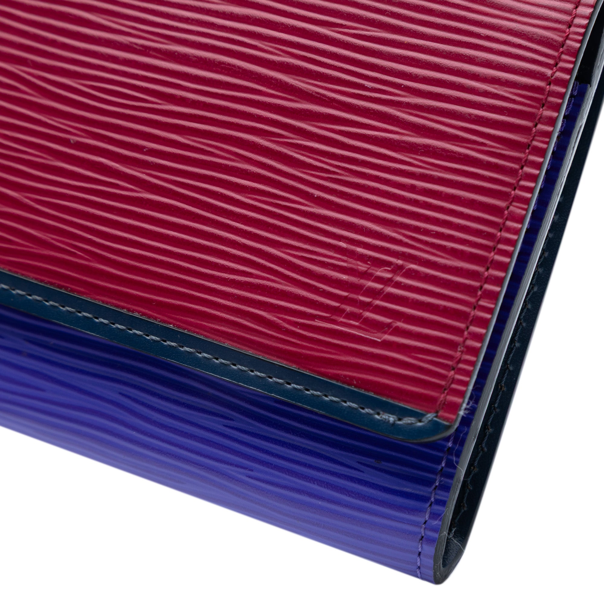 Tricolor Epi Flore Long Wallet