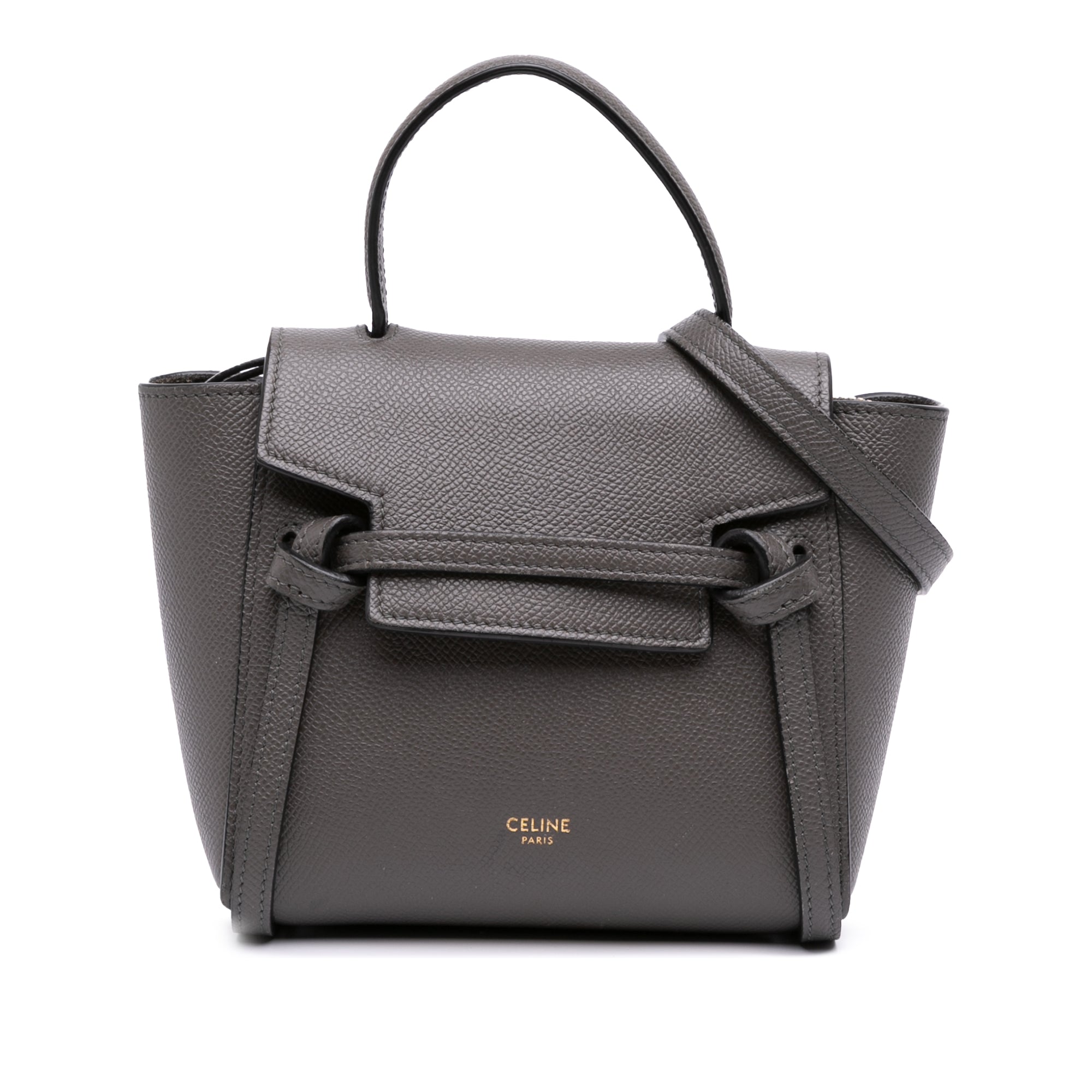 Pico Grained Calfskin Belt Bag
