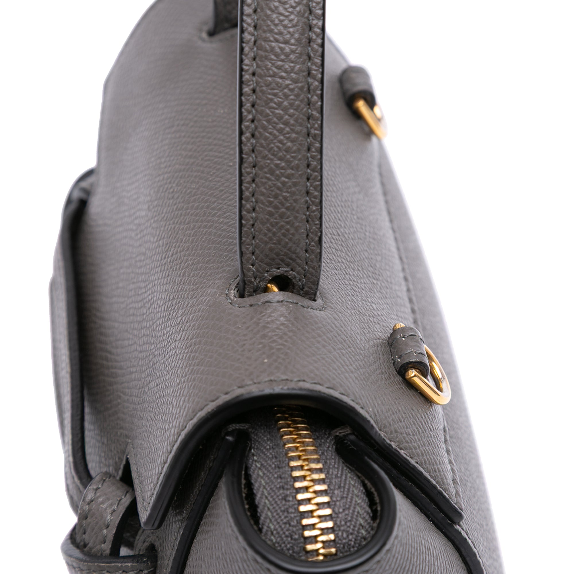 Pico Grained Calfskin Belt Bag
