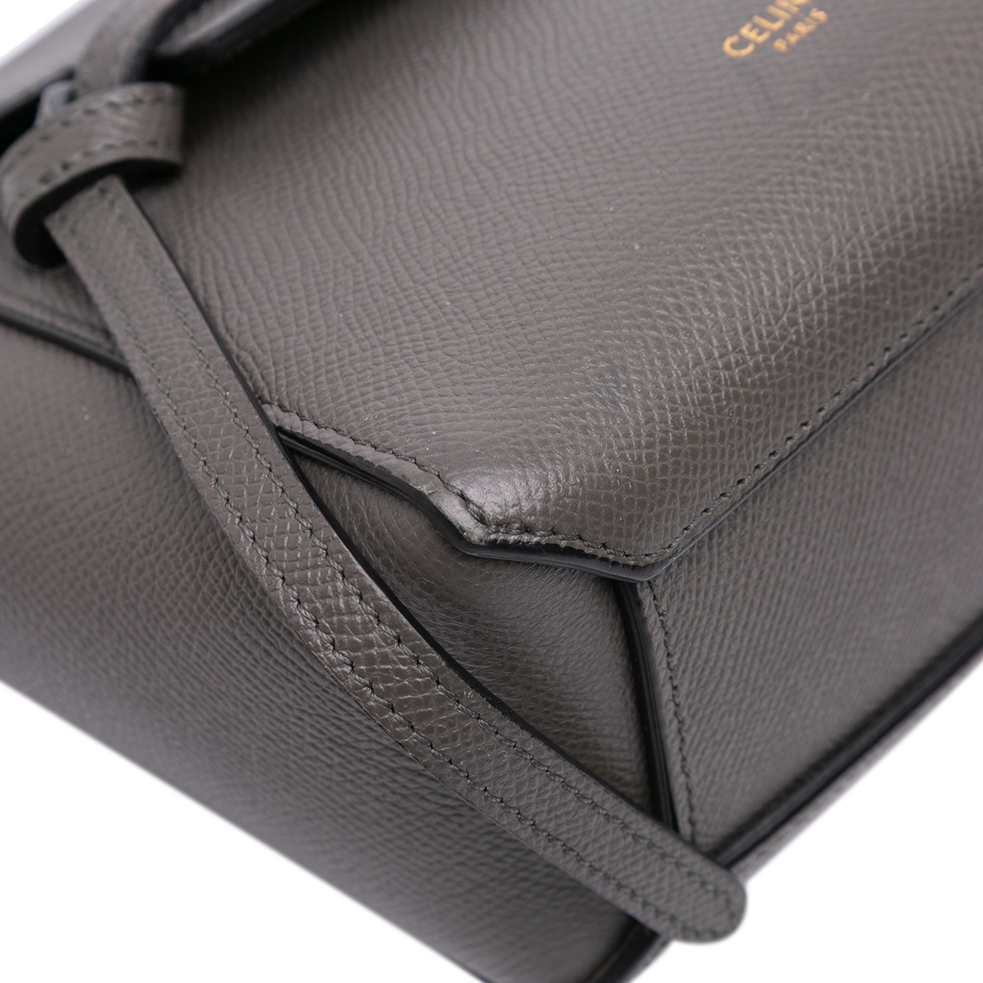 Pico Grained Calfskin Belt Bag