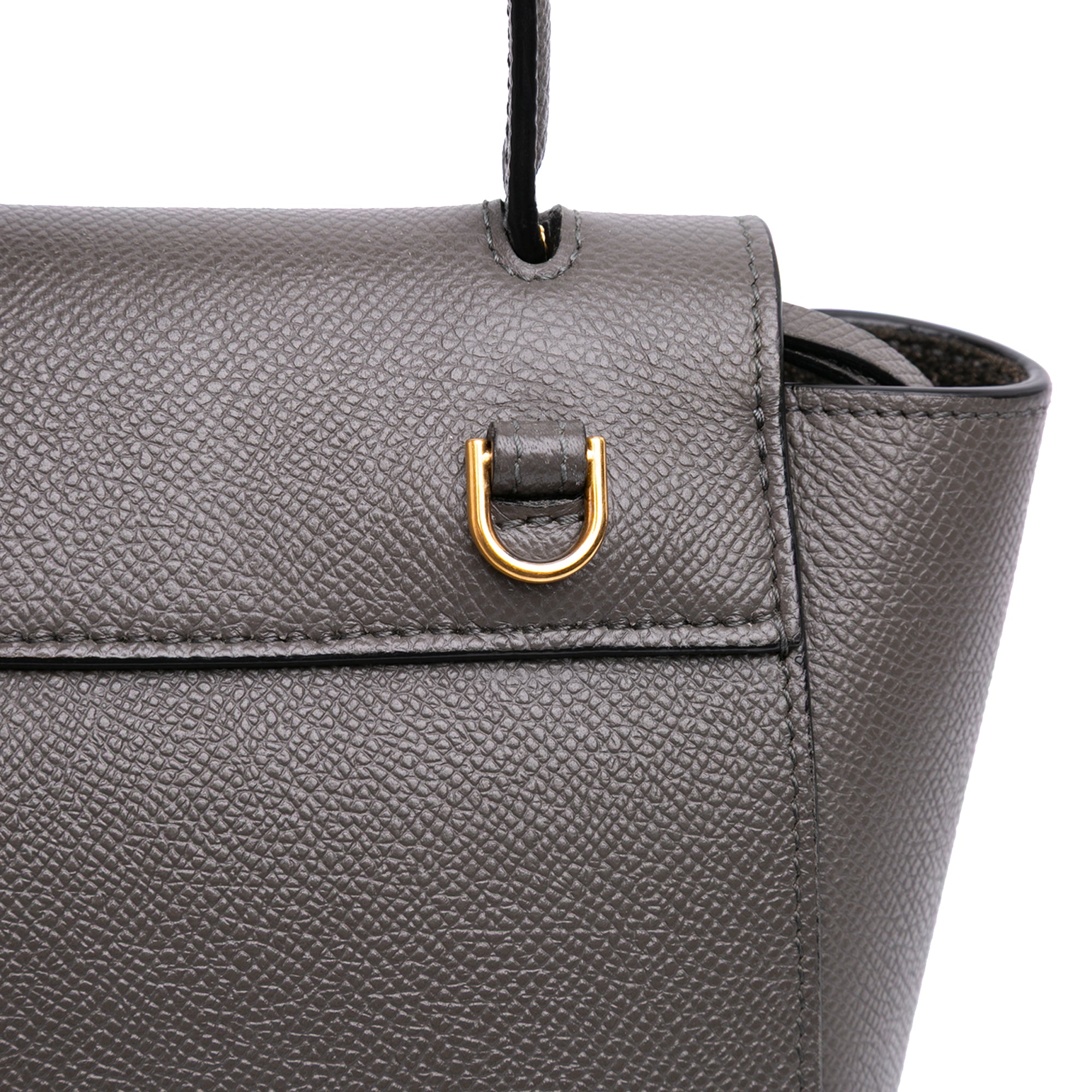 Pico Grained Calfskin Belt Bag