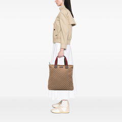 GG Canvas Web Tote