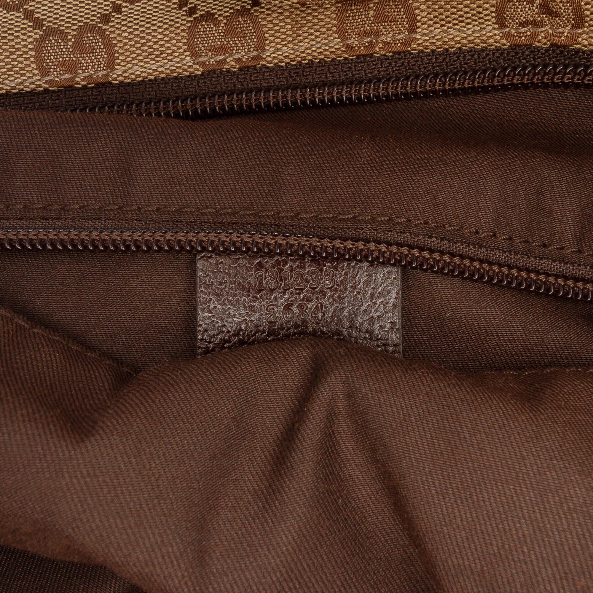 GG Canvas Web Tote