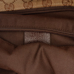 GG Canvas Web Tote