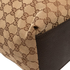 GG Canvas Web Tote