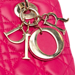 Medium Lambskin Cannage Lady Dior_9