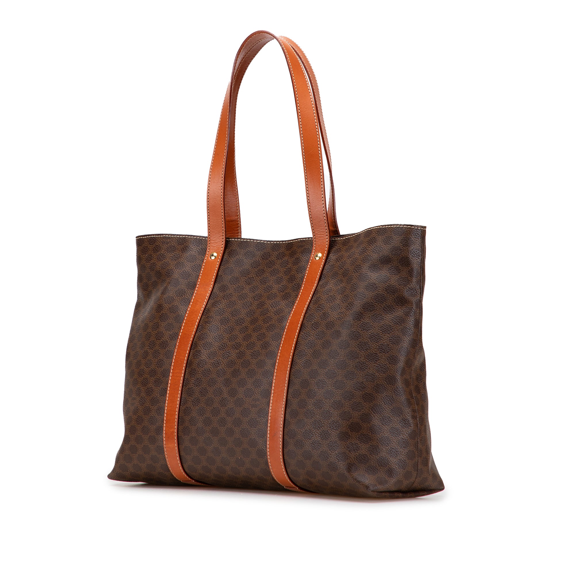 Macadam Coated Canvas Tote