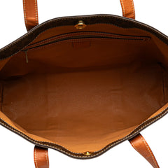 Macadam Coated Canvas Tote