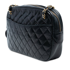 CC Quilted Lambskin Chain Camera Bag