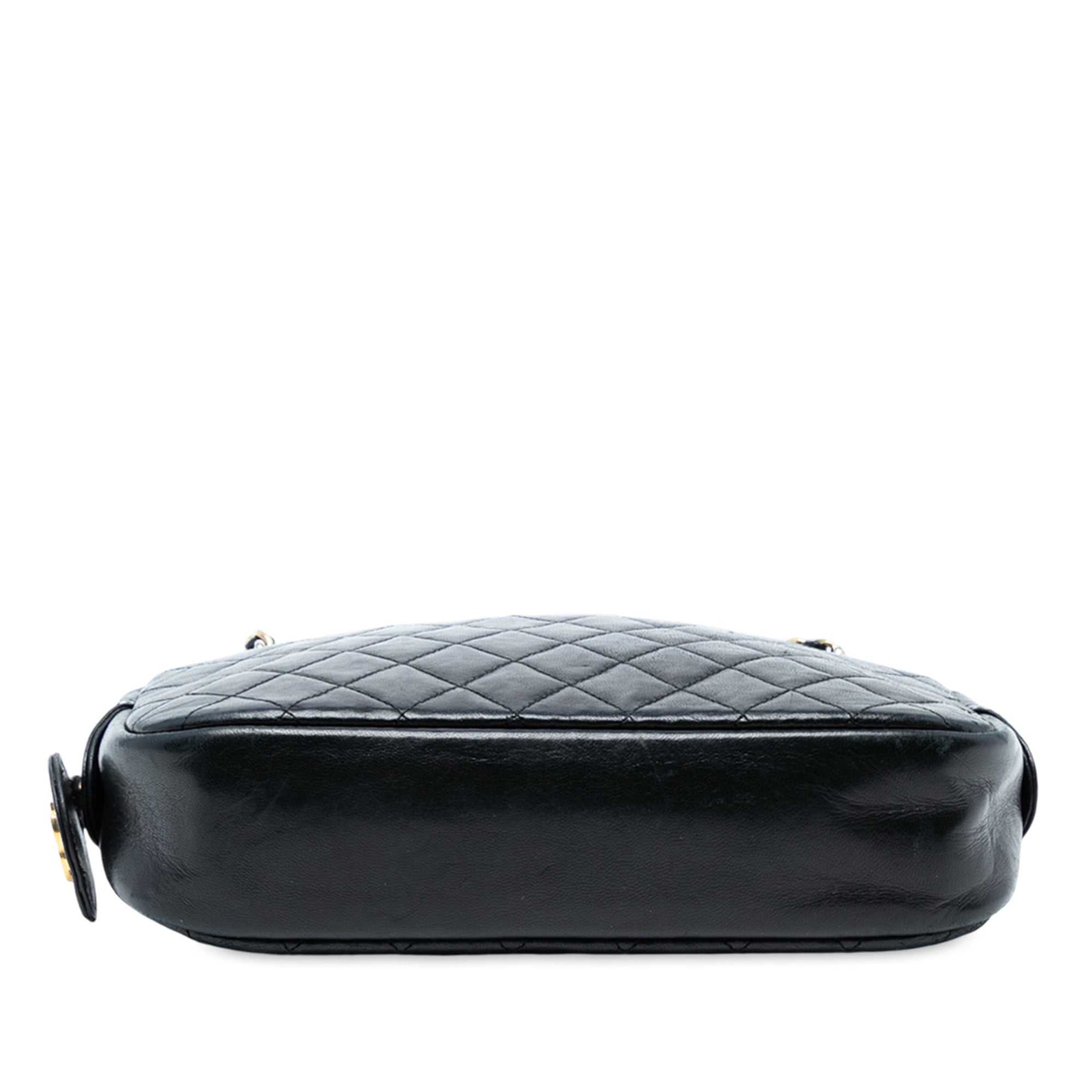 CC Quilted Lambskin Chain Camera Bag