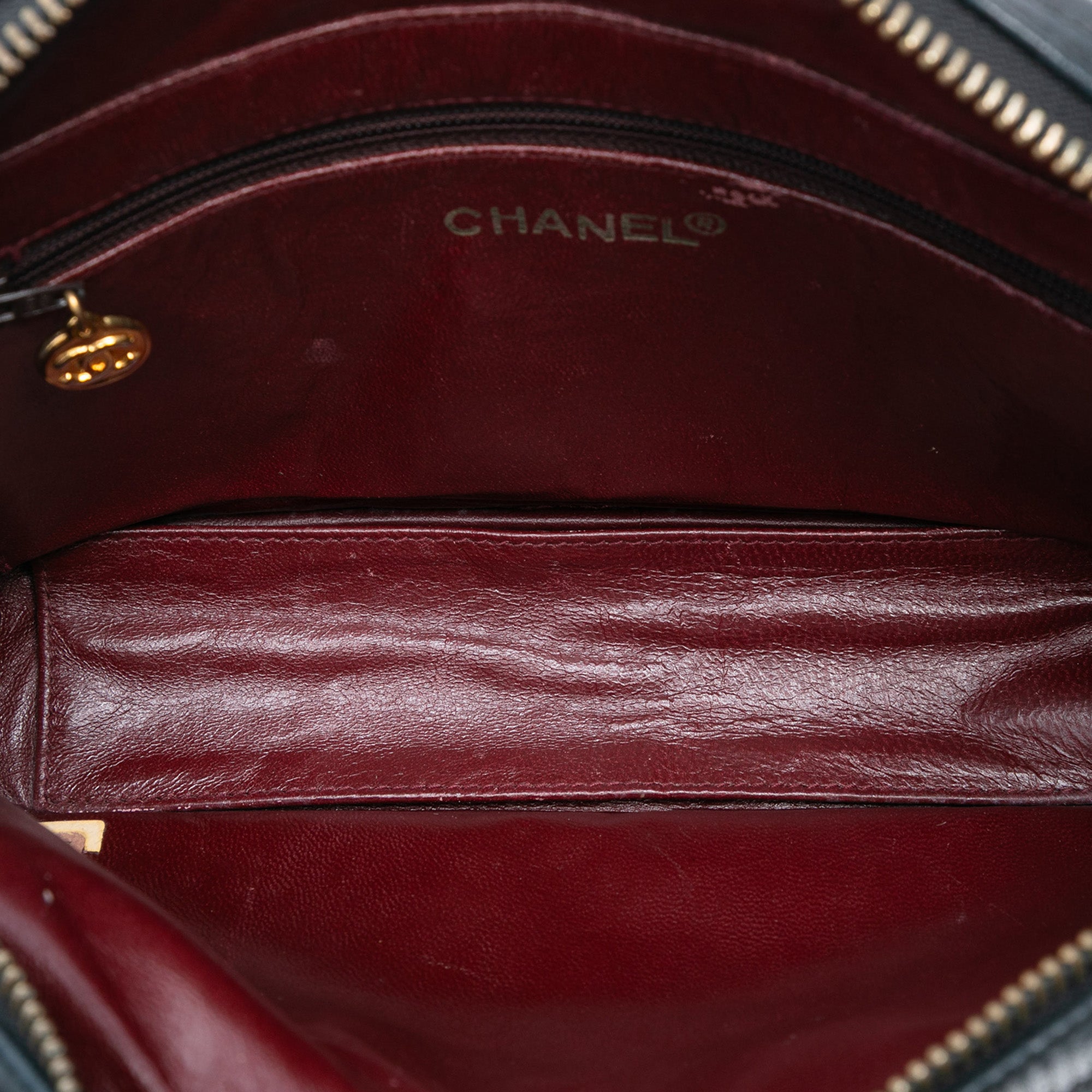 CC Quilted Lambskin Chain Camera Bag