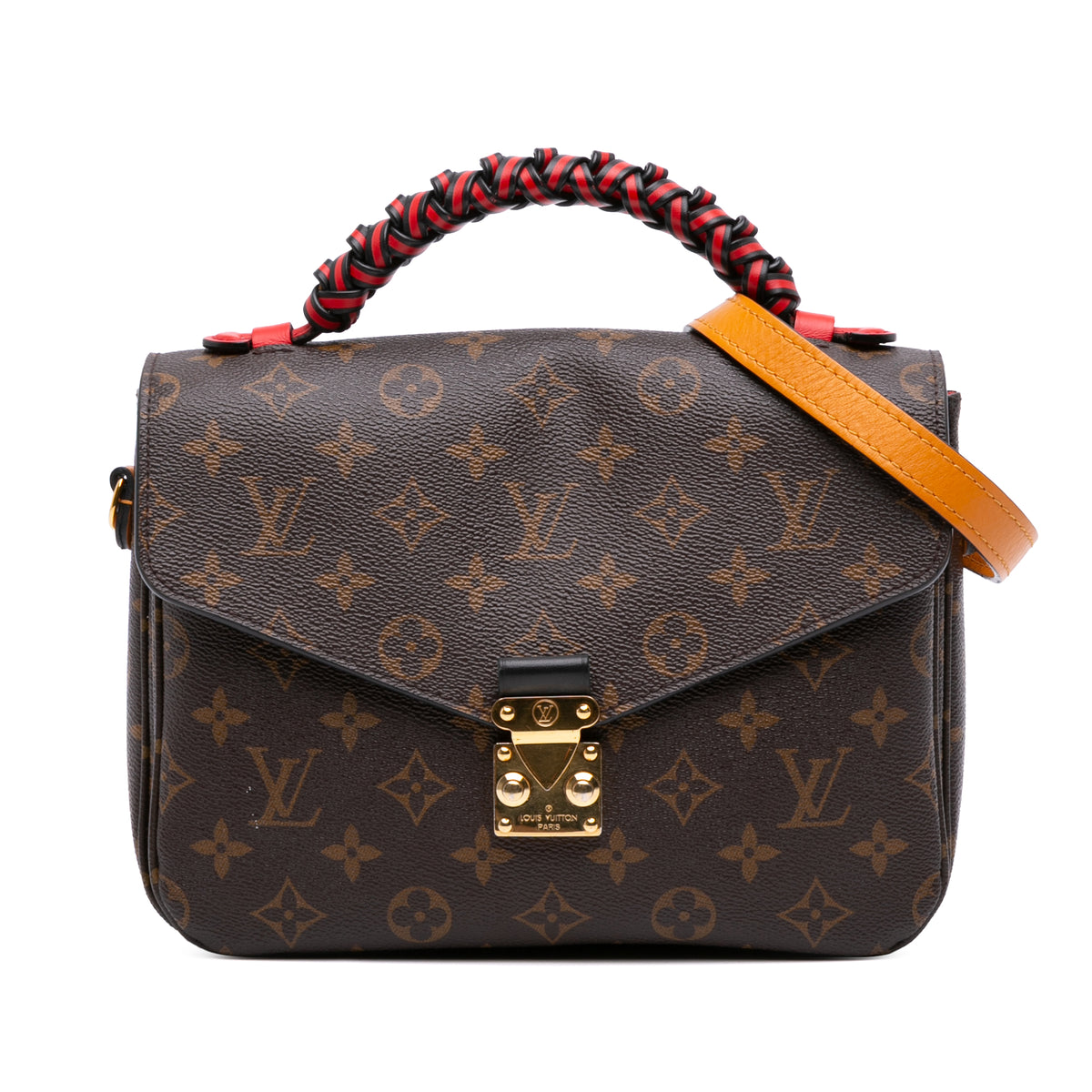 Monogram Braided Pochette Metis